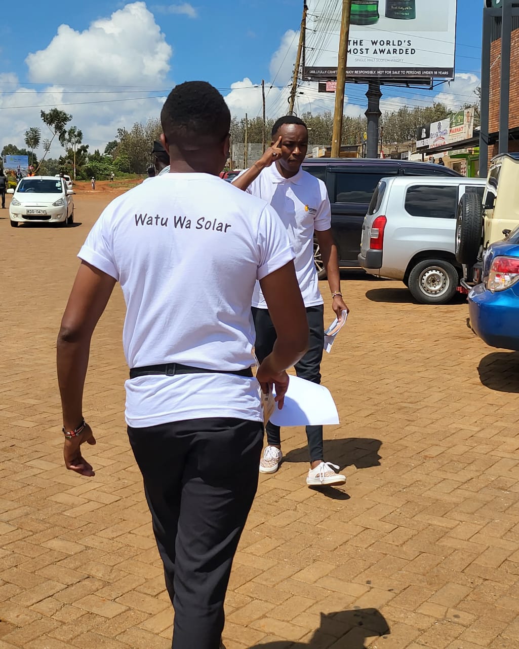 AFENERGY 'Watu Wa Solar' field agents on activation duty